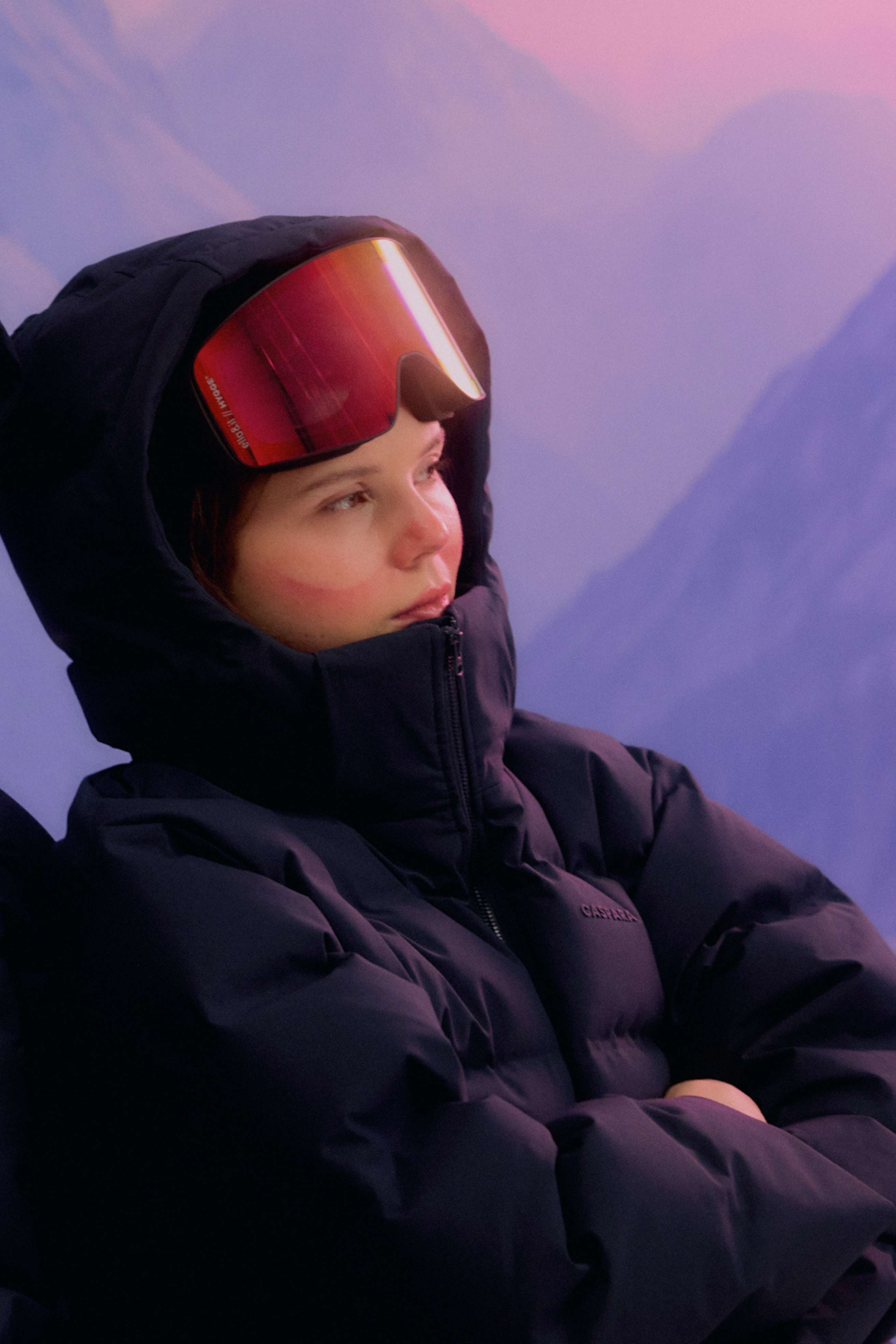 W. Aurora Puffer Jacket - Navy